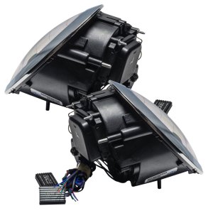 Mini Cooper Headlight Assemblies - ORACLE Lighting - SMD ColorSHIFT with 2.0 Controller - `05-`08